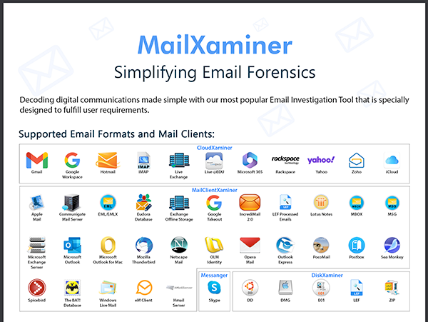 mailxaminer brochure