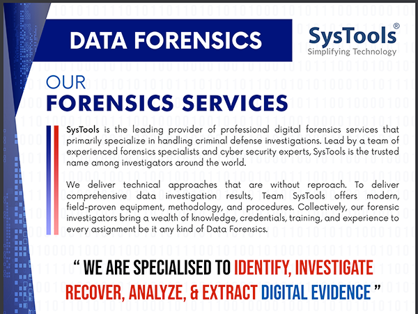 systools digital forensics brochure