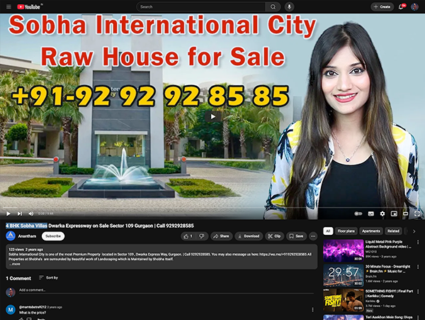 4 BHK Sobha Villas
